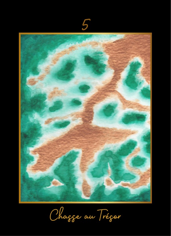 Carte Chasse au trésor de l'oracle D'une Rive à l'Autre