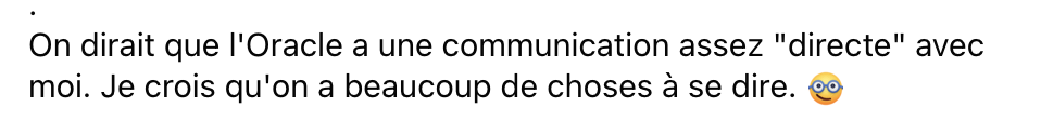 Témoignage
