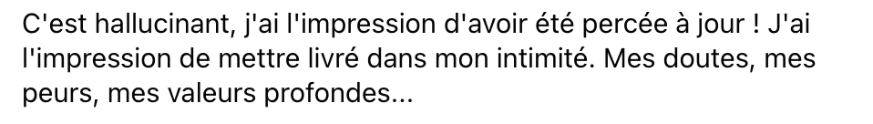 Témoignage